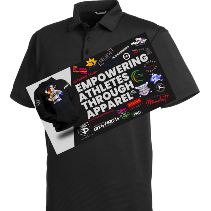 BITNPRO CUSTOM BGA GOLF POLO
